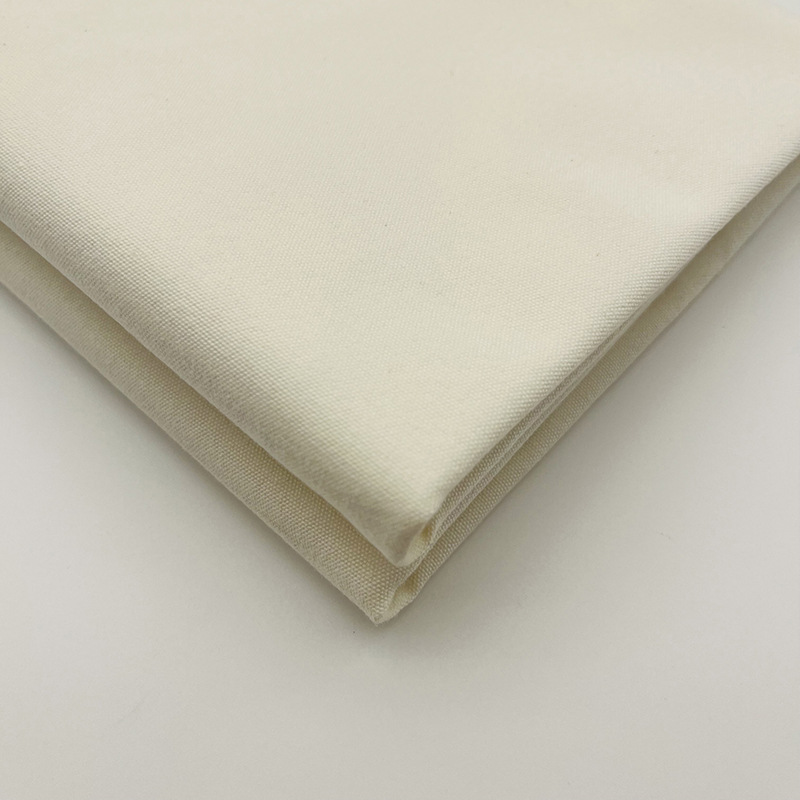 Picture of 6535 Polyester-Cotton Plain Fabric, Tent and Luggage Fabric 330g Thickeneded Plain White Plain Fabric, Polyester-Cotton Canvas Wholesale Customization