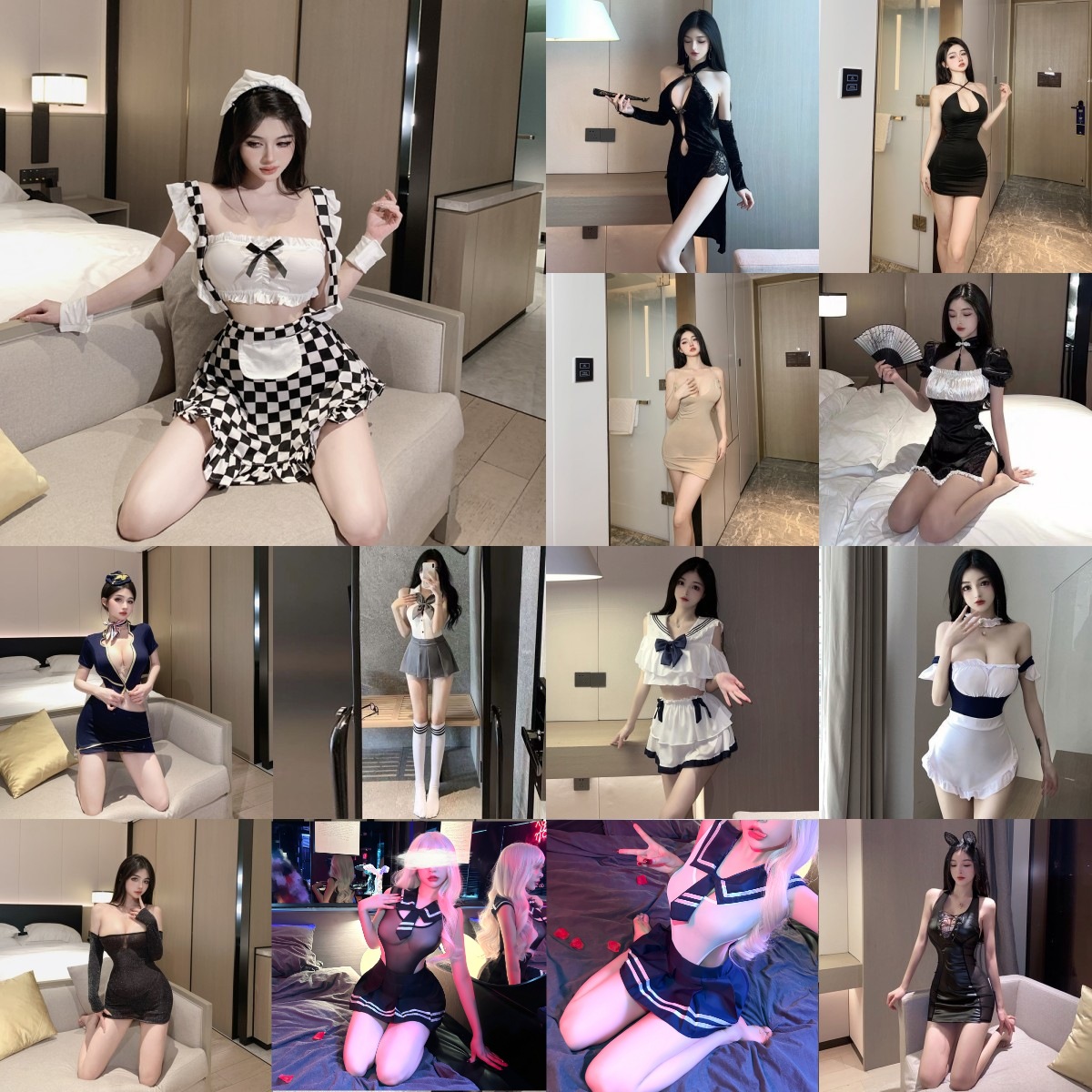Sexy Underwear Pure Student Suit Sailor Secretary Uniform Temptation Skirt Suit Soft Girl College Style Skirt JK Style
