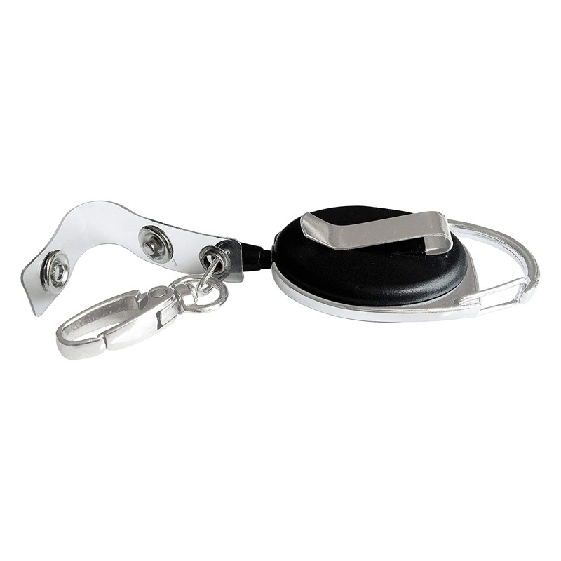 Amazon's Best-Selling Oval Egg-Shaped High-Elastic Metal Zinc Alloy Easy-Pull Buckle Easy-Pull Telescopic Buckle with Dog Buckle