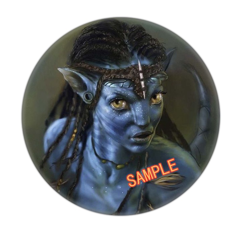 Picture of New Avatar 2 Movie Surrounding Badge Yum Tinplate Brooch 1-36
