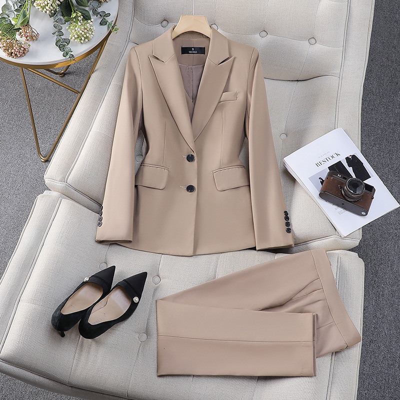 Picture of Business Wear Women's Cross-border Autumn and Winter New Fashion Formwork Suit Business Casual Suit Work Clothes