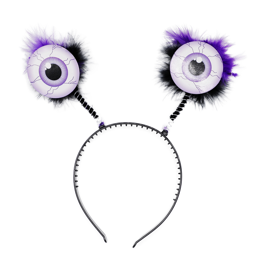Picture of Big Eyes Halloween Hairband Party Exaggerated Decoration Spring Ghost Festival Masquerade Horror Atmosphere Props Cross Border