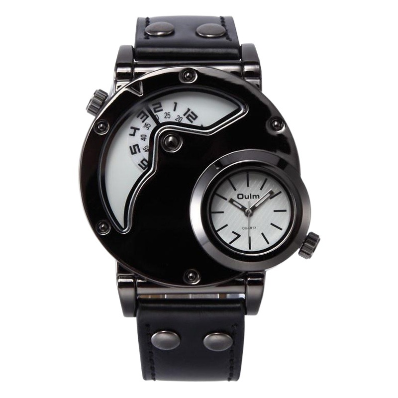 AliExpress OULM9591 men's watch ouradium belt quartz watch men's foreign trade brand sports watch one-piece delivery