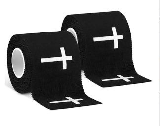 Picture of Cross-Border Hot-Selling White Adhesive Sports Tape Outdoor Finger and Wrist Support Bandage Cotton Cross-Stitch Adhesive Tape
