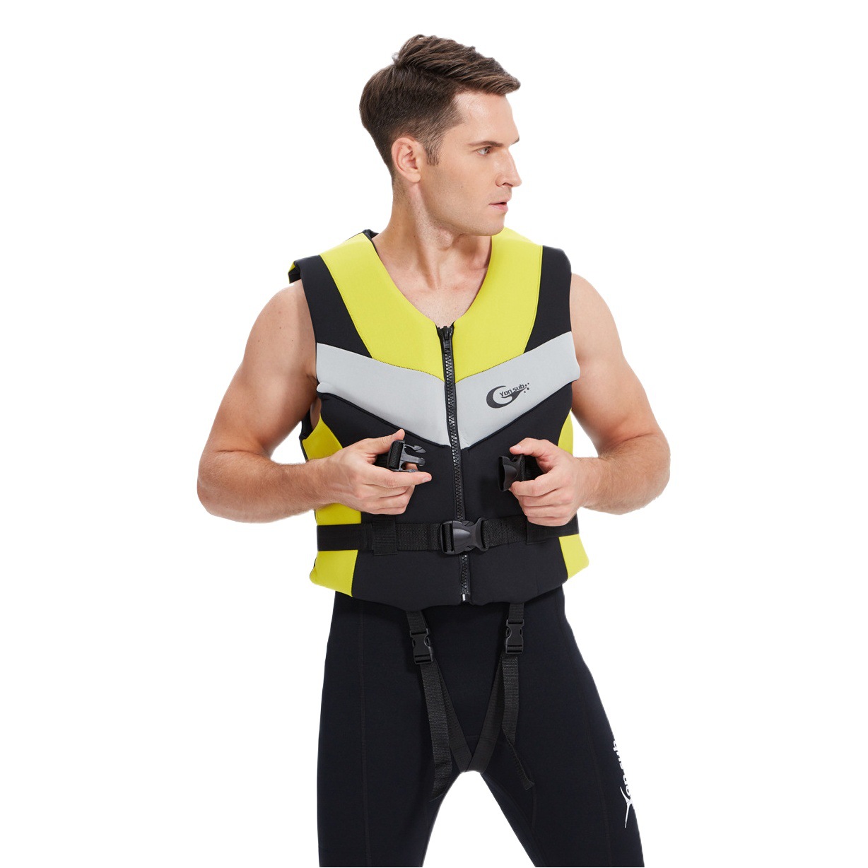 Large Buoyancy Clothing Yonsub Adult and Kidsren Flood Prevention Disaster Relief Swimming Rafting Surfing Factory Wholesale Life Jacket