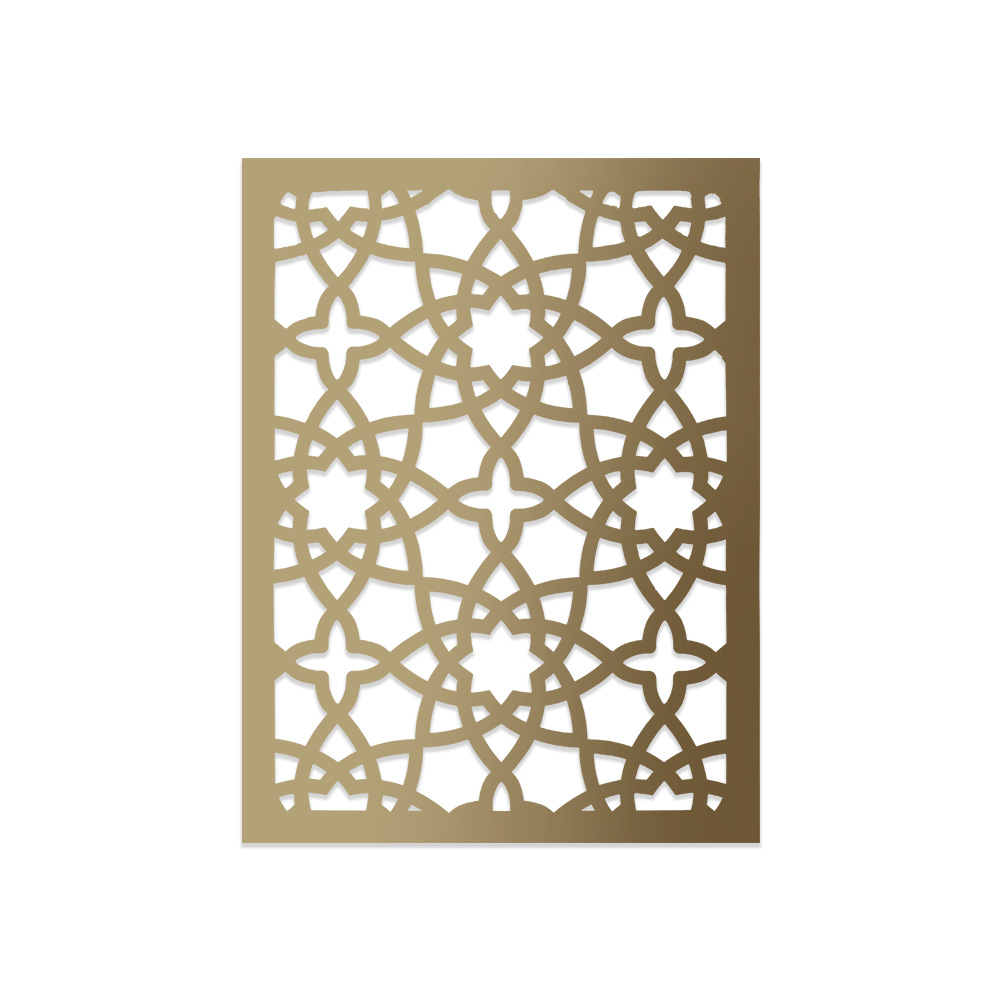 Picture of Wall hanging decoration cross-border iron hollow Wall hanging Wall hanging curtain Wall decoration metal hollow Wall hanging decoration