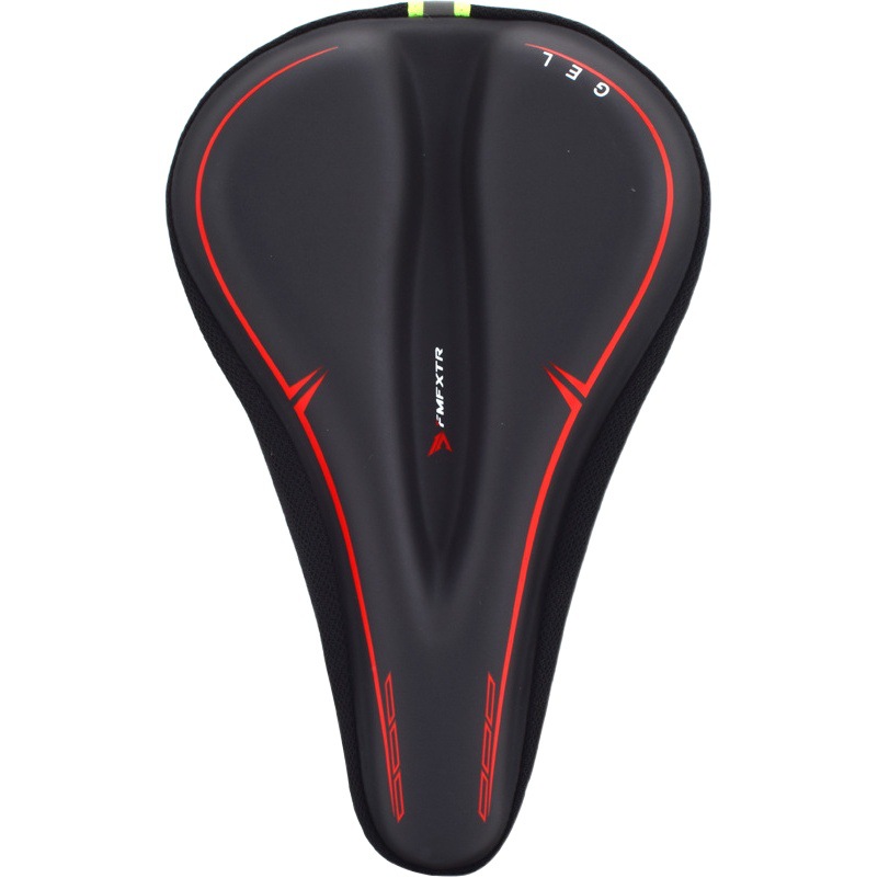 Bicycle cushion cover thickened silicone soft cushion mountain bike super soft seat cover car seat bicycle seat equipment cross-border