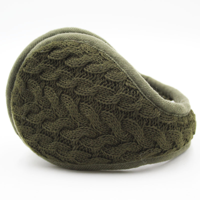 Picture of Winter Hot-Selling Foldableable Back-Worn Knitted Twisted Earmuffs, Warm and Fashionable New Earmuffs for Autumn and Winter