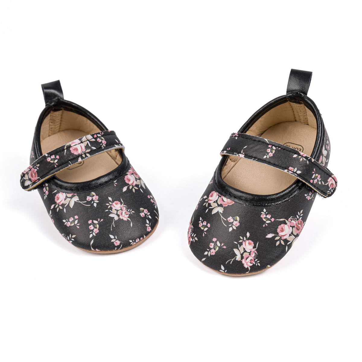 Picture of Amazon New Baby Shoes Printed Pattern Princess Shoes Velcro Anti-Slip Rubber Sole Toddler Shoes Baby Shoes