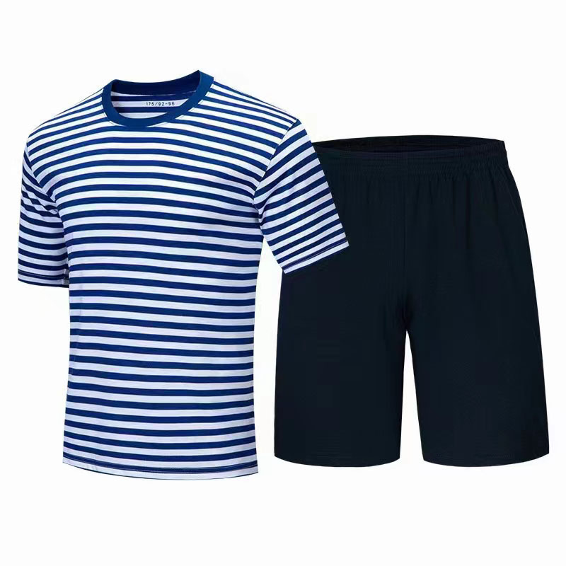 Picture of Factory Breathable Short-sleeved Physical Fitness Suit Net Face New Jihua Training Suit Summer Sports suit Military Training Quick-drying T-shirt