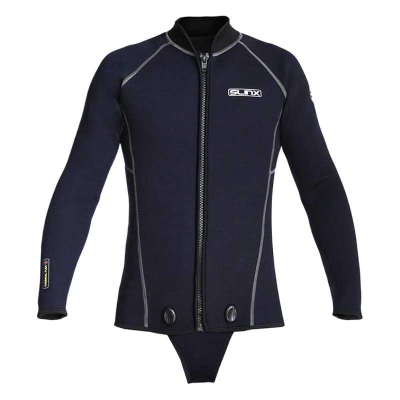 Picture of Diving Jacket 3mm Crotch SLINX Thickened Warm Split Diving Suit Wet Jacket Split Diving Suit