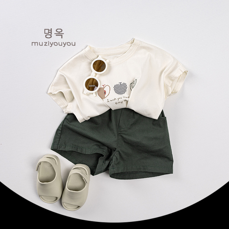 Picture of Children's shorts summer new boys and girls cotton pants baby Joker casual Korean children's clothing a generation of hair