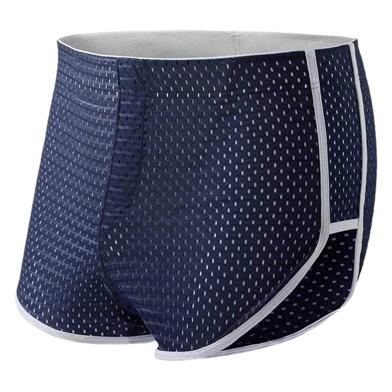 Men's Arloy Pants Ice Silk Underwear Boys Summer Teenagers Short Pants Loose Personality Trendy Boxer Shores