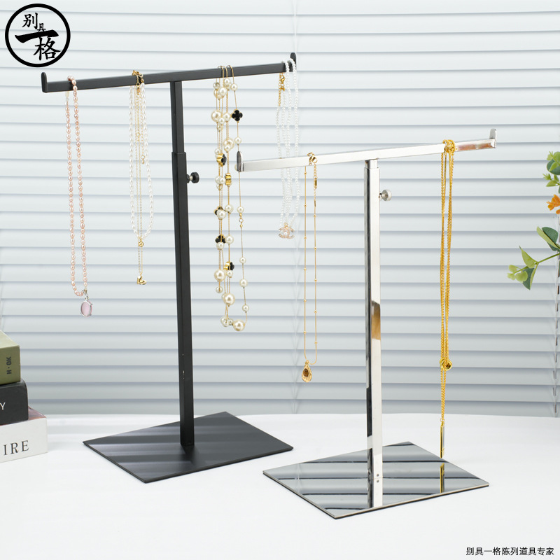 Picture of Manufacturers stainless steel multifunctional tie scarf bag necklace storage display stand clothing store studio soft room