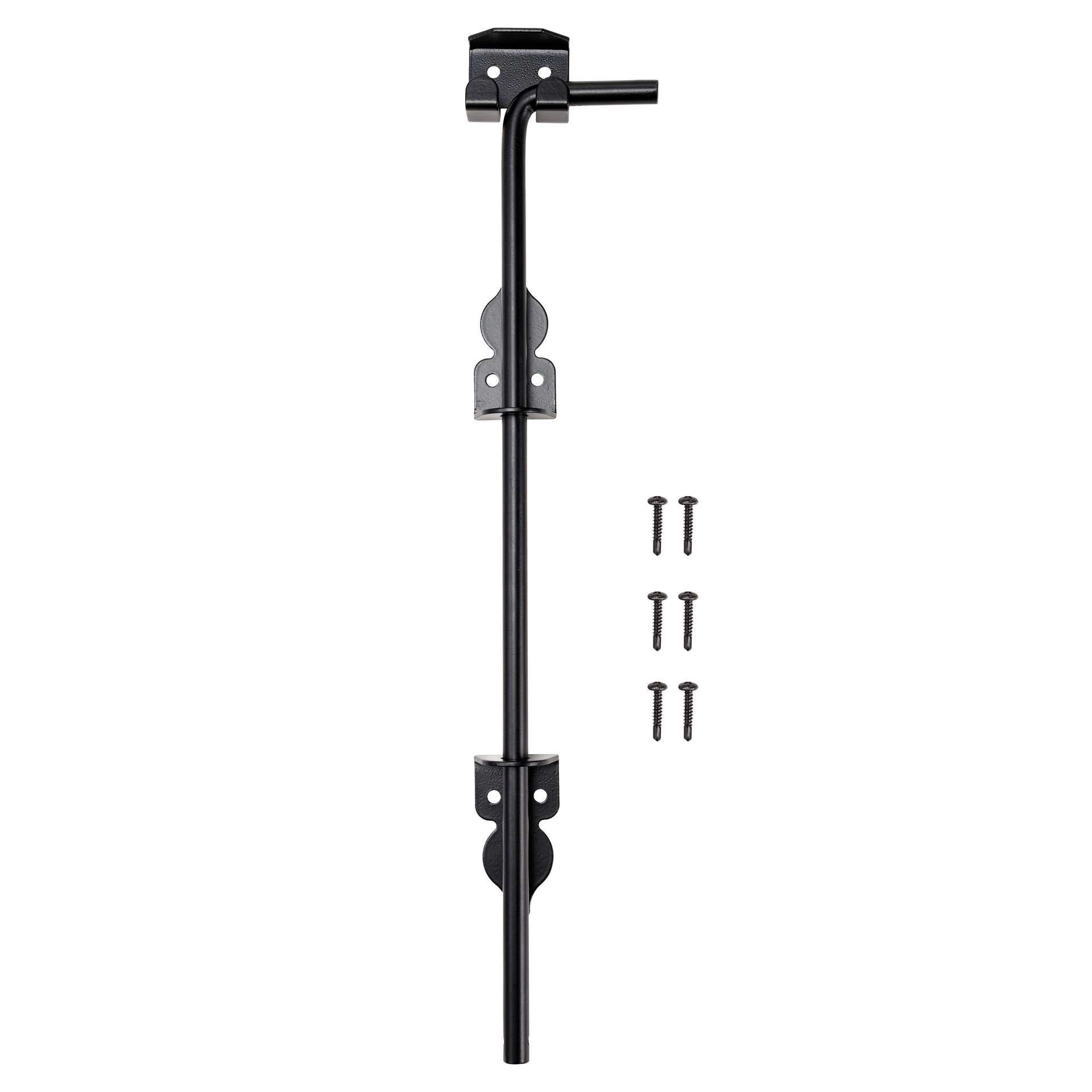Cross-Border Fence Door Latch 18Inch Outdoor Door Latch Cane Bolt Gate Drop Rod