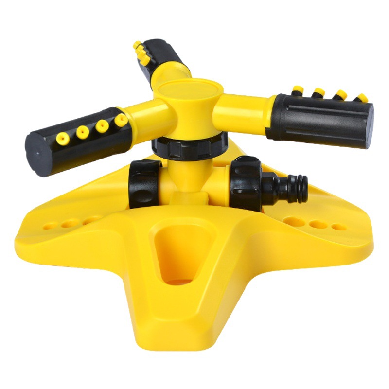 Household 360-Degree Rotating Water Spray Automatic Sprinkler House Garden Watering Ground Lawn Can Be Connected with Series Sprinkler