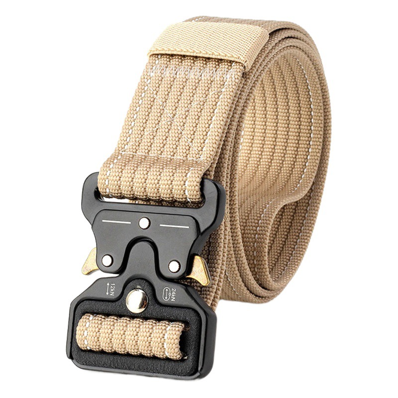 Military Fan Tactical Belt 3.8cm Multifunctional Vertical Belt Men's Outdoor Training Sports Nylon Belt