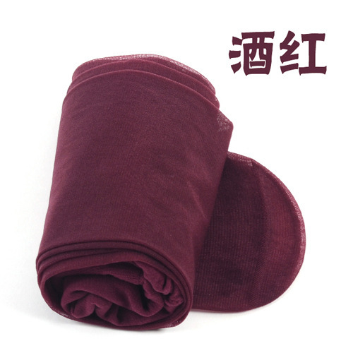 Picture of 15D Velvet Ultra-thin Sexy Penetrating Meat Color Two-way Core-spun Silk Super Elastic Pantyhose Thin Pantyhose