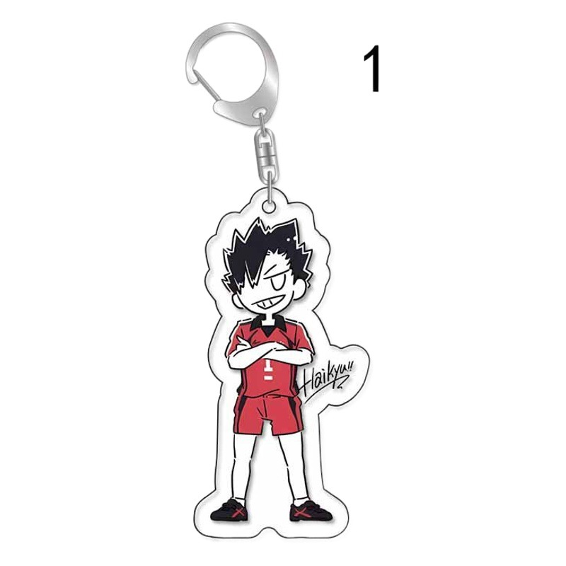 Volleyball Youth keychain cartoon Shadow Mountain Feixiong Rixiang Xiangyang claw grinding Xigu Xi acrylic pendant