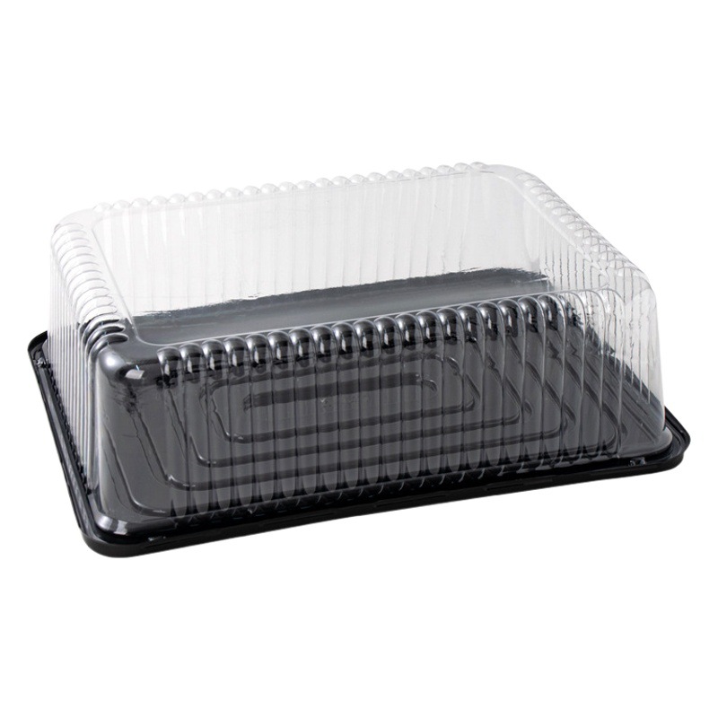Baking 14 inch cake box lasagna birthday cake round transparent packaging box thickened cheese mousse packaging box