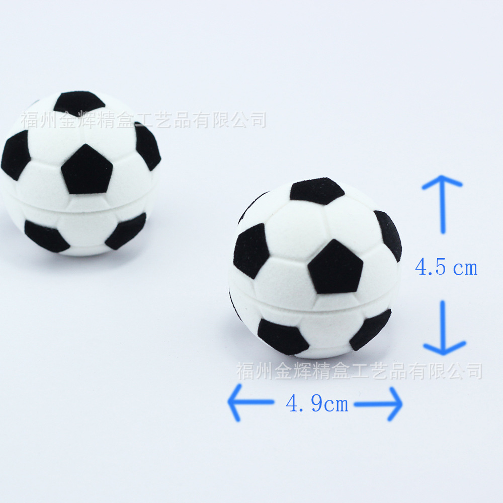 Spot Manufacturers Wholesale World Cup Football Necklace Box Gift Jewelry Valentine's Day Jewelry Box