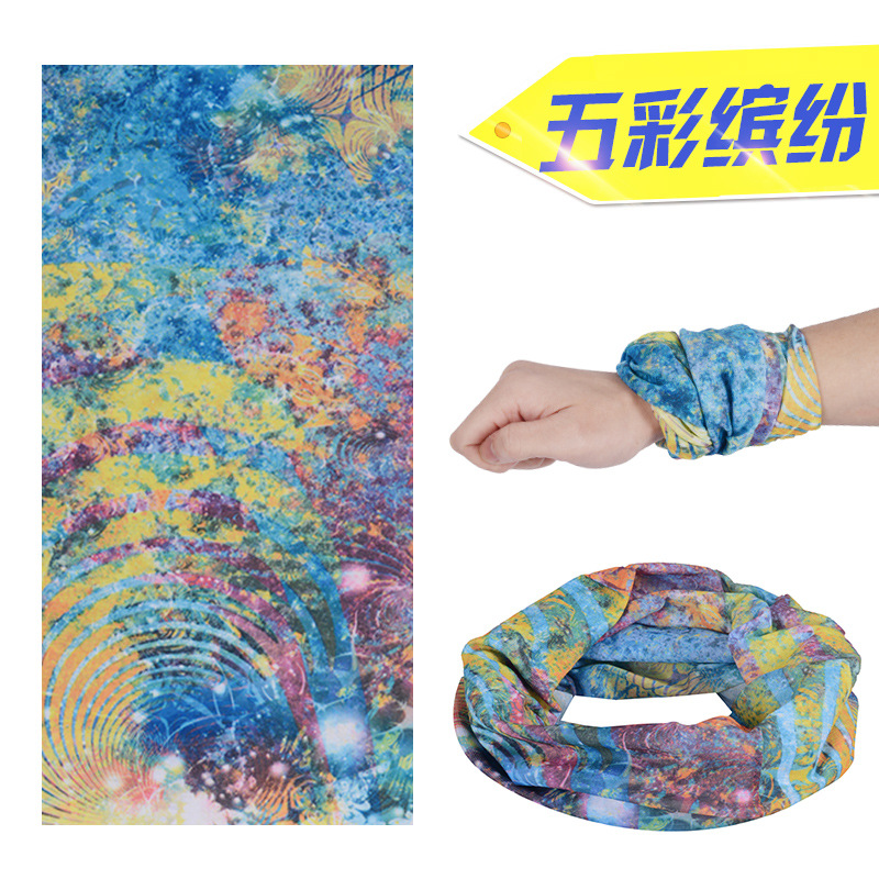 Picture of Magic Hood Face Scarf Men's Sports Outdoor Sunscreen Neck Protector Neck Sleeve Thin Women's Fishing Riding Varied Scarf