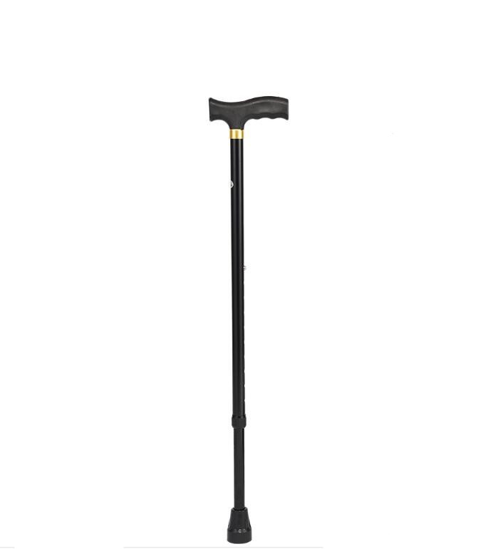 Picture of Cross-border Hot-selling Folding Hiking Stick Outdoor Hiking Stick Five-section Telescopic Crutches for the Elderly Travel Mountain Climbing Crutches Walking Stick