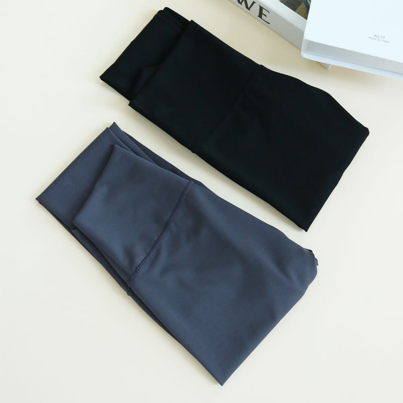 Picture of Tangge Silk Yoga Pants Women's High Waist Hip Lifter Outer Wear Spring and Autumn Sports Yoga Clothes suit Women's Mulberry Silk Fitness Pants