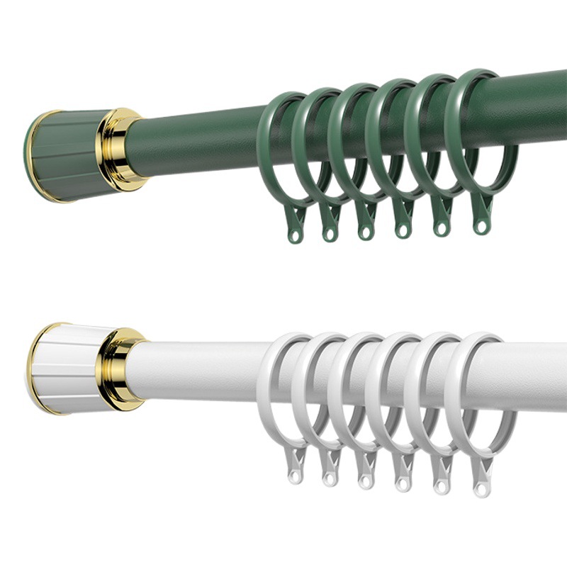 Telescopic Curtain Rod, Clothes Drying Rod, Balcony Clothes Rack Support Rod, Bathroom Extendable Shower Curtain Rod, Roman Rod