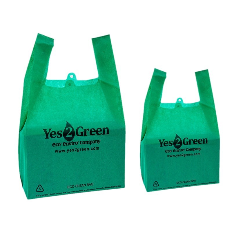 Picture of Environmentally Friendly Non-Woven Handbags, Custom-Made Extra-Large Shopping Bags for Shopping Malls and Supermarkets, Custom-Made Non-Woven Vest Bags