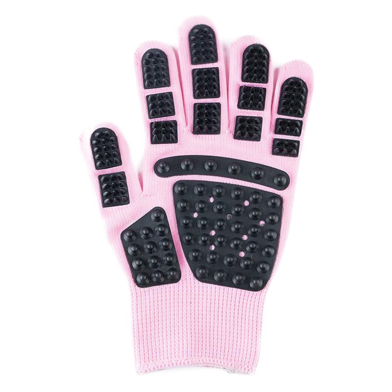 Pet dog cat hair bath massage comb gloves to float hair removal dog cat hair comb massage bath artifact