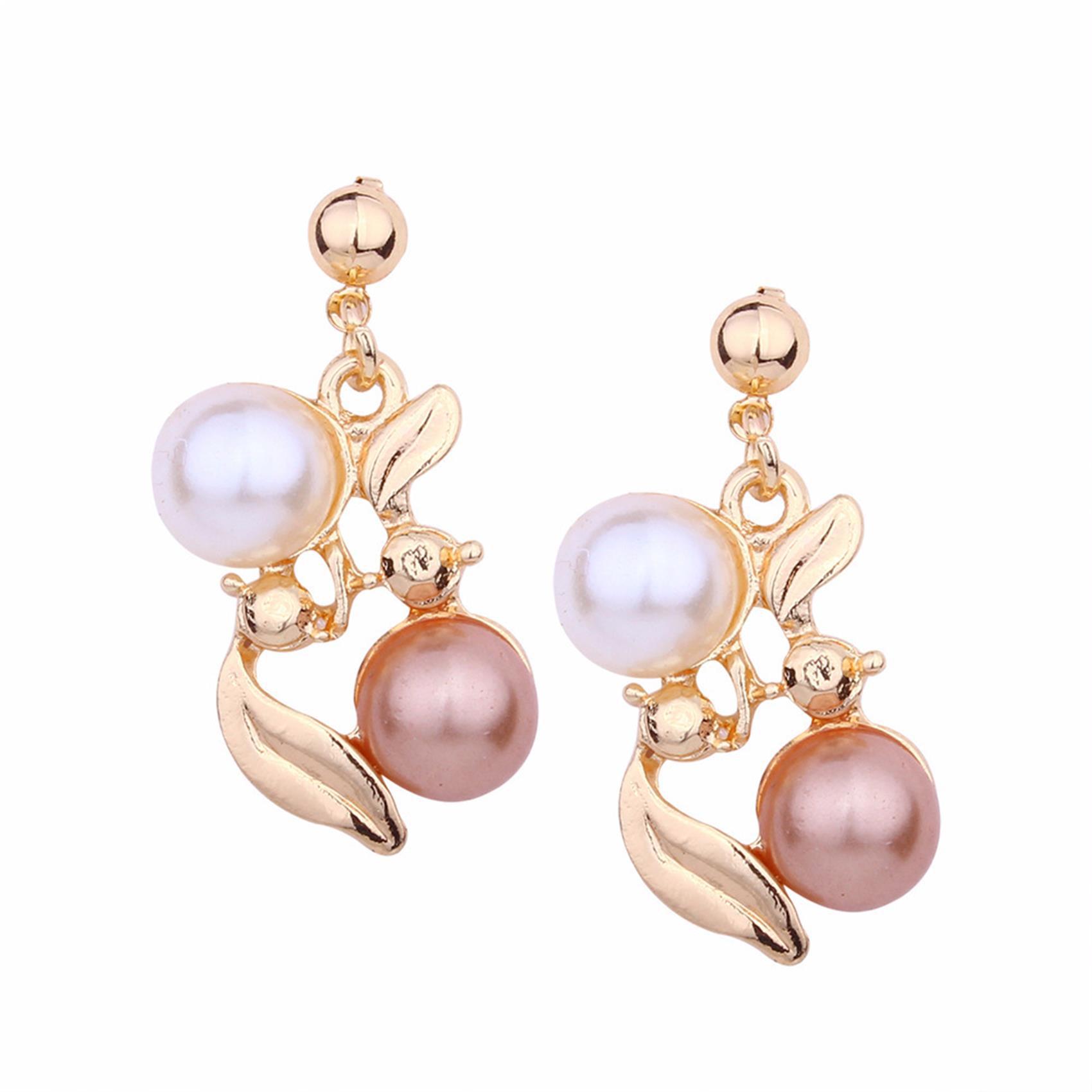 Picture of European and American Popular Vintage Necklace suit Women's 2-piece Set Leaves Flowers Exaggerated Jewelry New Wedding Accessories for Brides
