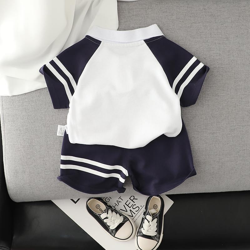 Picture of Children's Wear Boys' Suit 2024 New Summer Children's Summer Short-sleeved Two-piece Casual Sports Summer Wear for Boys