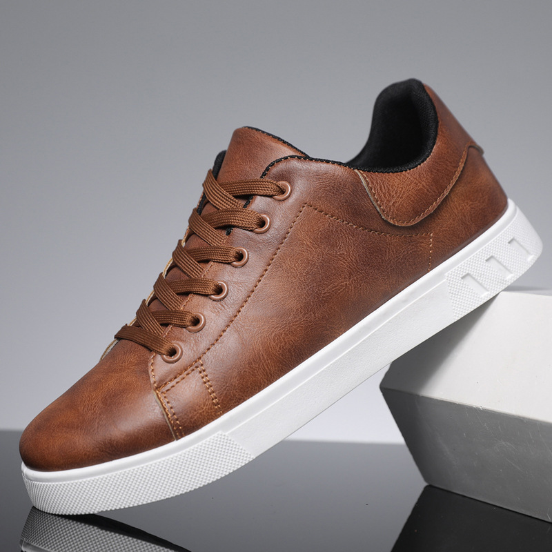 Picture of Cross-border 4748 yards spring white shoes Korean trendy white skate shoes casual sneakers fashion versatile casual shoes
