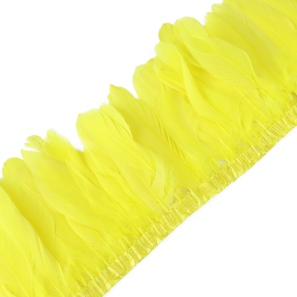 Picture of Goose feather large floating cloth belt/edge DIY handicraft accessories stage performance clothing accessories manufacturers in stock sales
