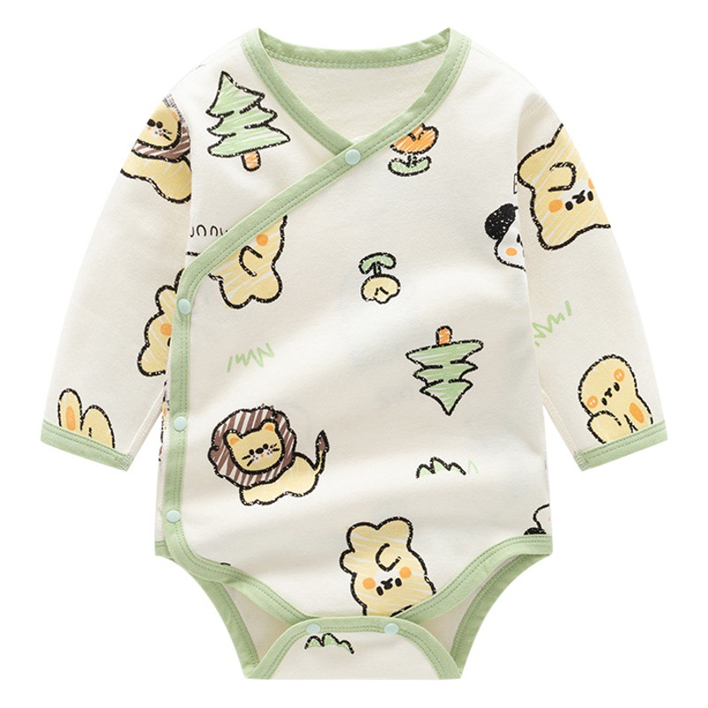 Autumn New Newborn Costume Cotton Boneless Long-Sleeved Bag Fat Clothes Baby jumpsuit Children's Clothing