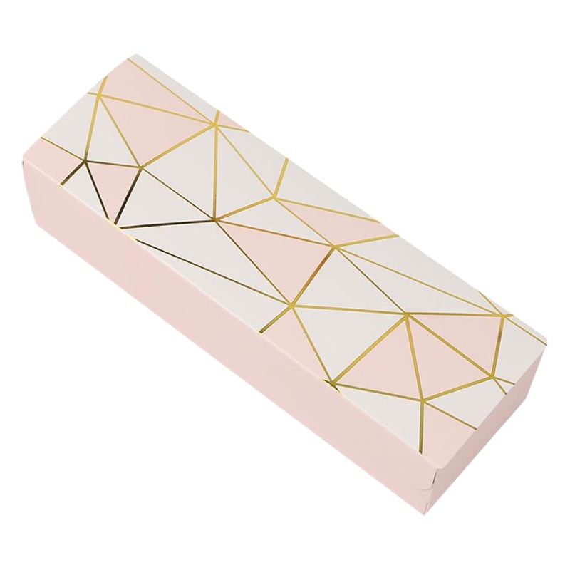 Long flap 3-grain 80g souffle packing box Cantonese Mid-Autumn Moon Cake Carton Bronzing Printing West Point Box