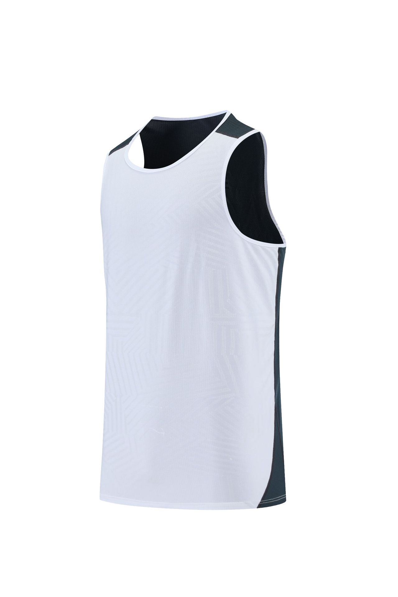 Picture of Sports Vest Men's Fitness Quick-Drying Sleeveless Color-Blocked Vest Outdoor Basketball Training Hurdle Running Sports Vest