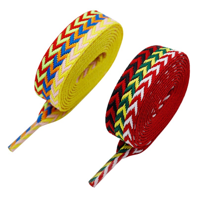 Kuro Gold Source Shoelaces Wholesale Suitable for Lanvin Lanvin Shoelaces Sneakers Width 1.5cm Flat Polyester Shoelaces