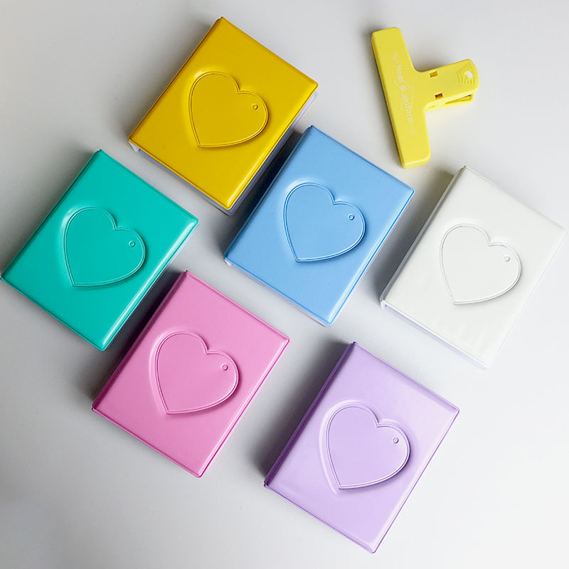 Macaron Color Love Card Book Girl's Heart Star-chasing Girl's Album