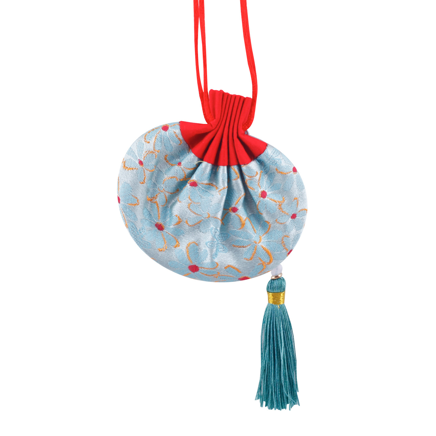 Picture of Carry-on antique sachet sachet empty bag Dragon Boat Festival Wormwood sachet Chinese style purse Hanfu accessories manufacturers