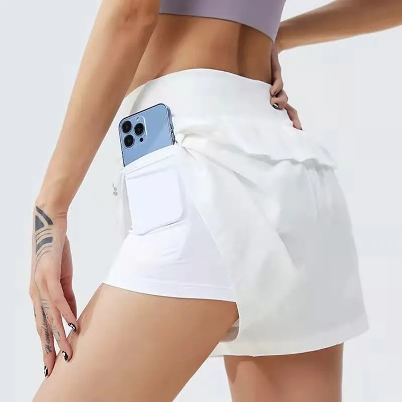 Sports Shorts Women's Fitness Anti-glare Pants Ins High Waist Hip-lifting Abdomen-tucked Quick-drying Breathable Professional Training Yoga Pants