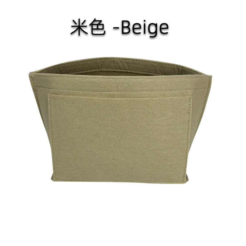 Picture of Amazon Felt Liner Makeup Bag Travel Inner Pouch Organizer Dumpling Bag Zipper Multi-Compartment Longchamp Liner Bag