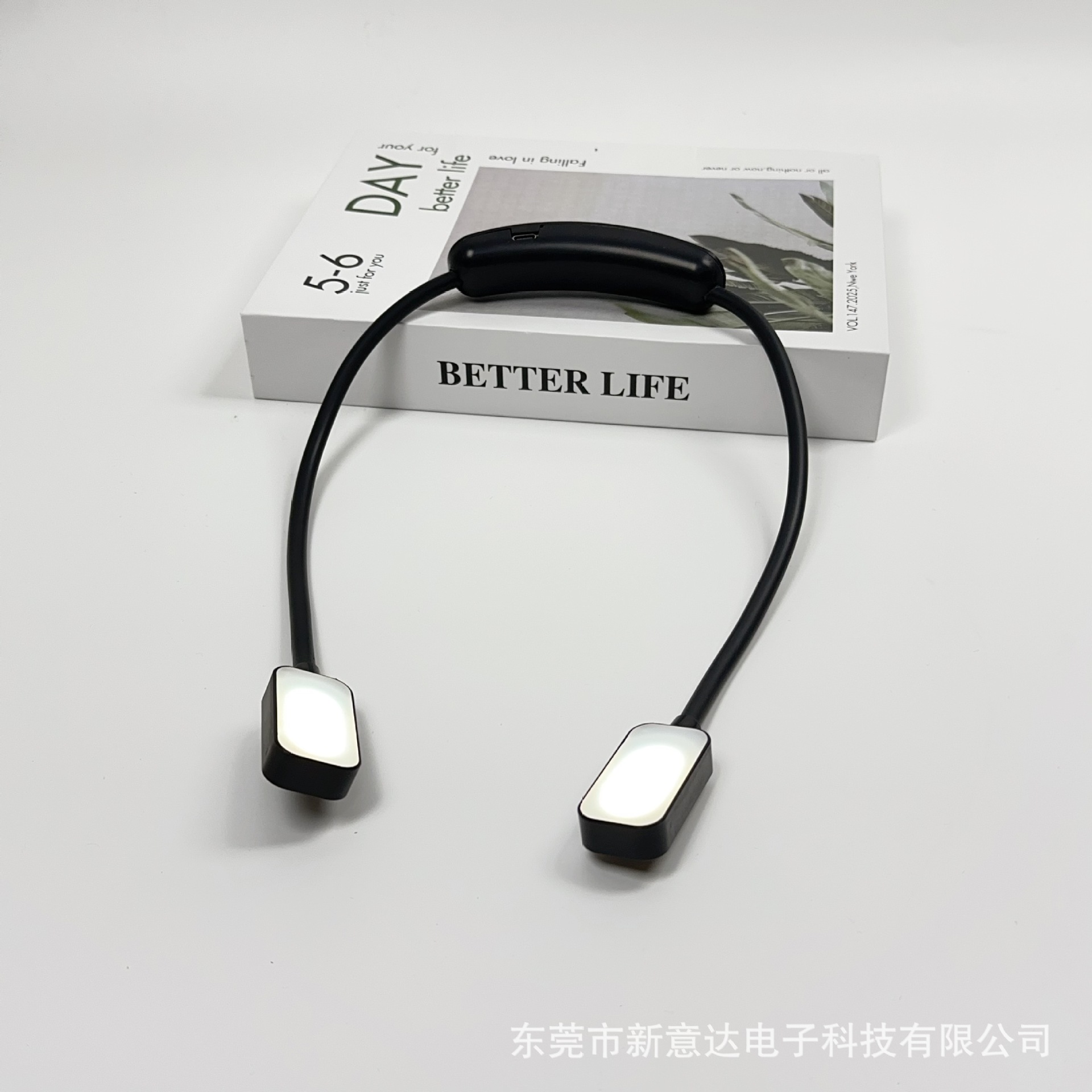 Cross-border new neck hanging neck lamp student eye protection reading lamp outdoor sports running lamp night repair lighting lamp