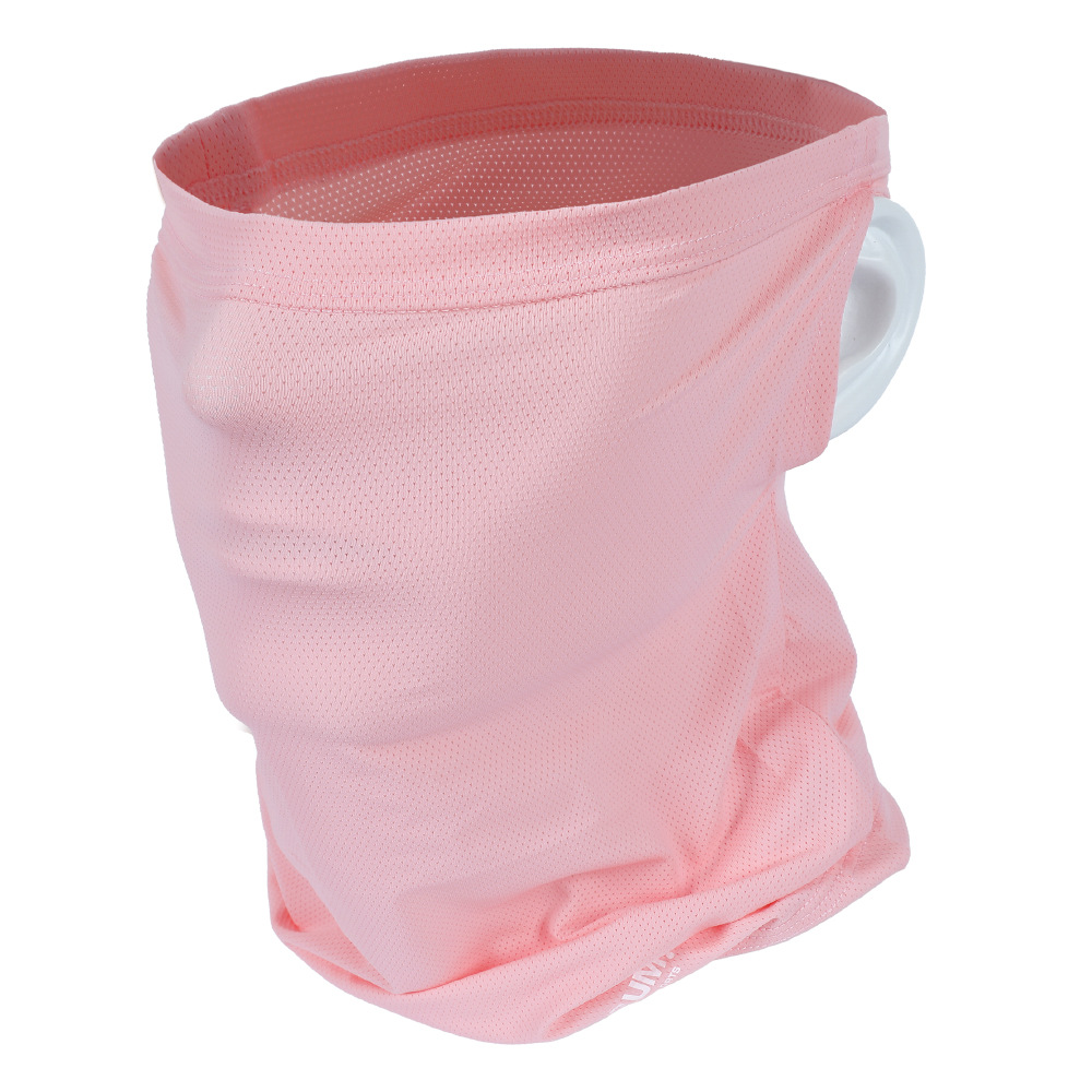 Picture of Summer Sunscreen Sunshade Cold Towel Summer UV-proof Quick-drying Neck Set Cold-feeling Face Neck Hanging Ear Mask
