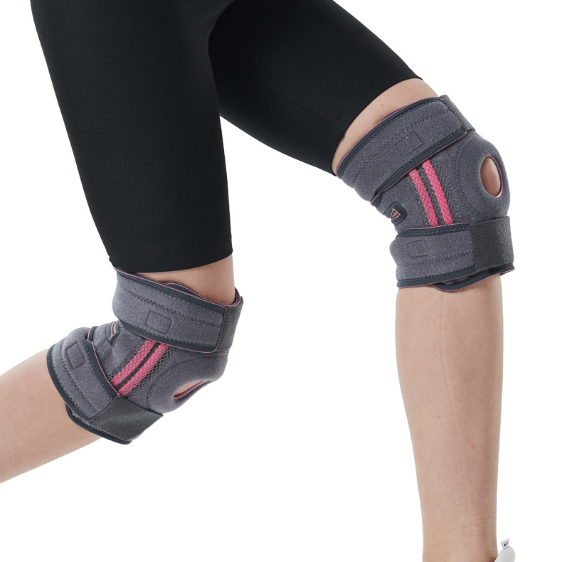 Picture of Pressure Strap Sports Knee Pads Basketball Cycling Outdoor Mountaineering Meniscus Joint Knee Pads Running Breathable Knee Pads