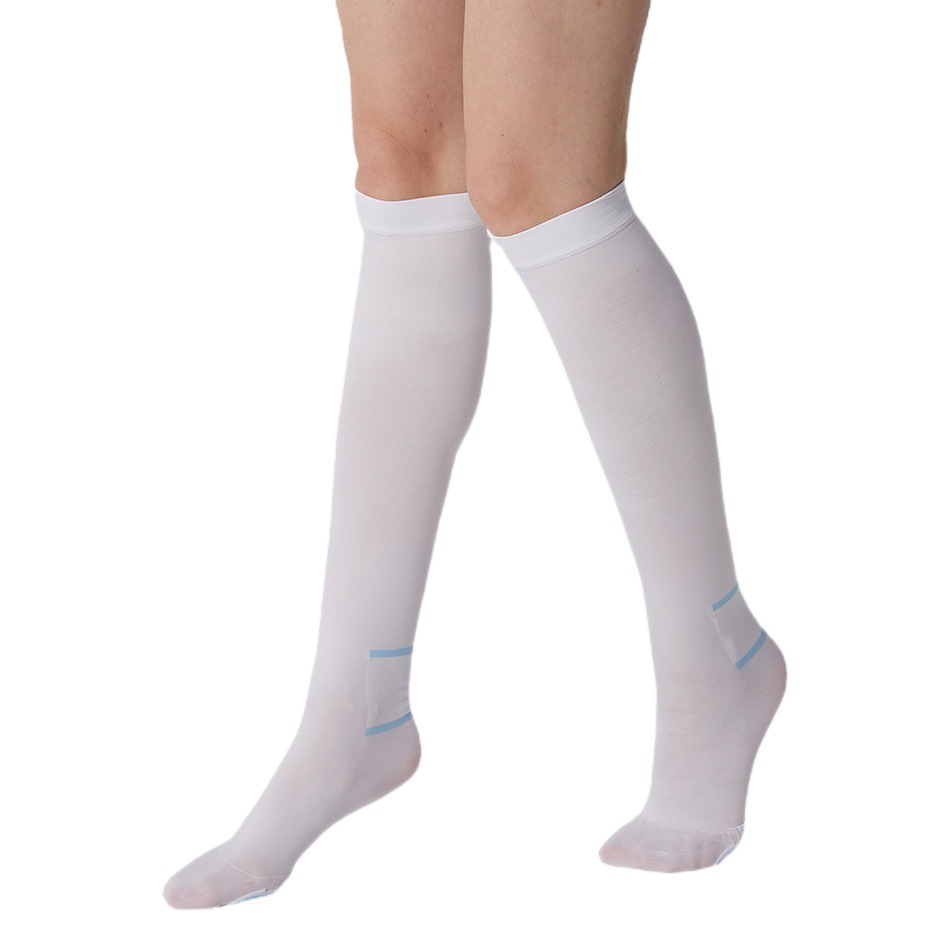 Picture of Foreign trade tube anti-thrombosis pressure with white thrombus elastic socks leg socks shaping pressure for men and women