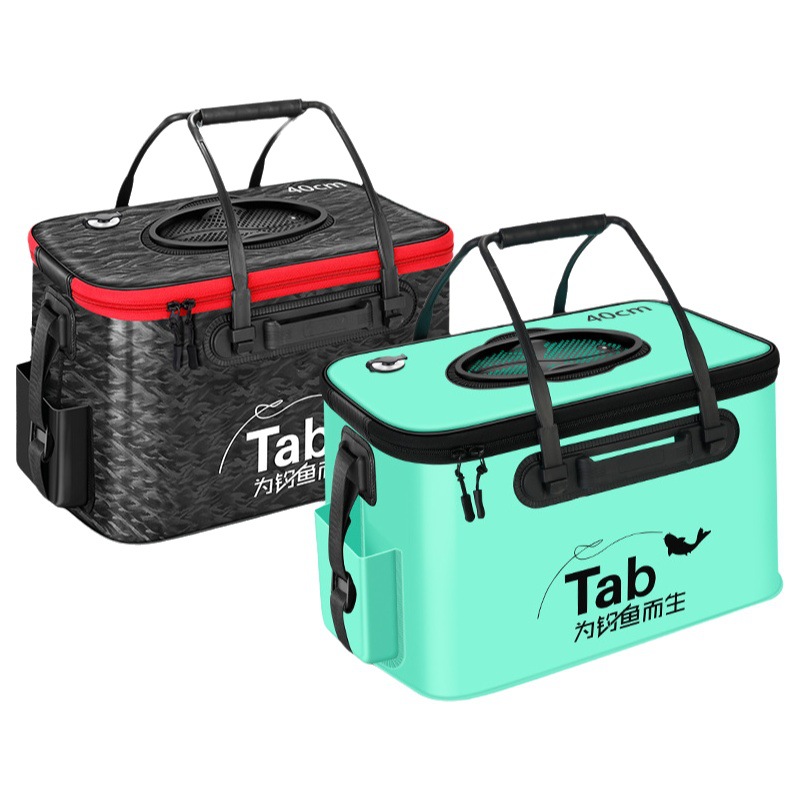 Wholesale fish bucket live fish bucket folding bucket thickened fish protection bucket fishing bucket multifunctional fish box fish bucket set