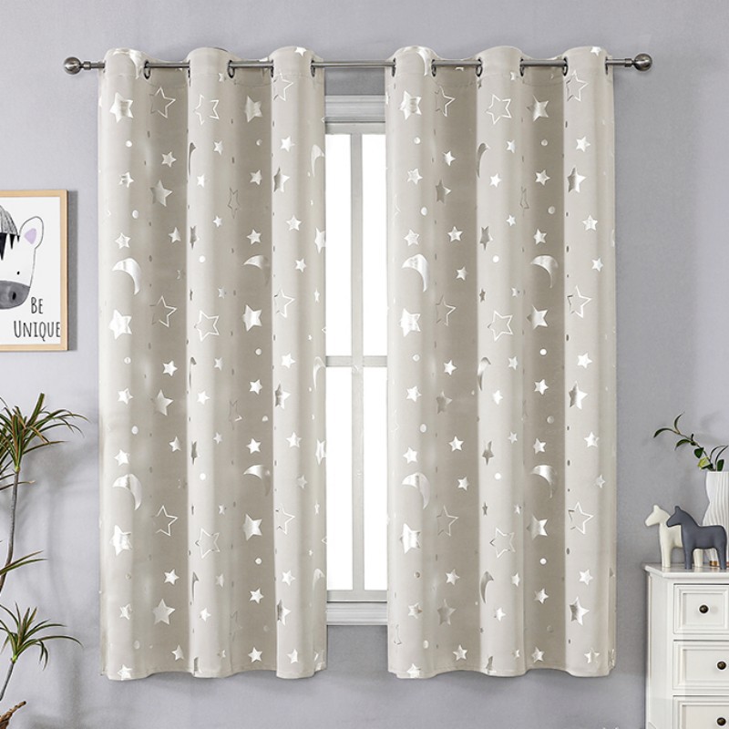 Picture of Source factory high precision full shading curtains cross-border Amazon curtains finished curtains provide Pictures