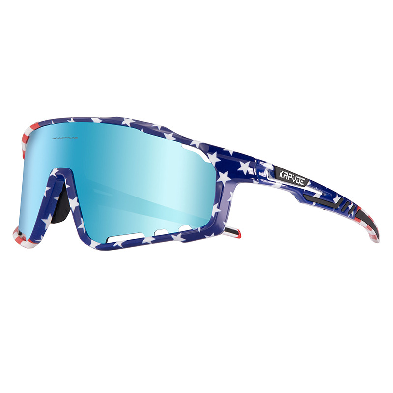 Picture of Cross-border cycling glasses kapvoe polarized sunglasses sports bicycle goggles cycling glasses women running men